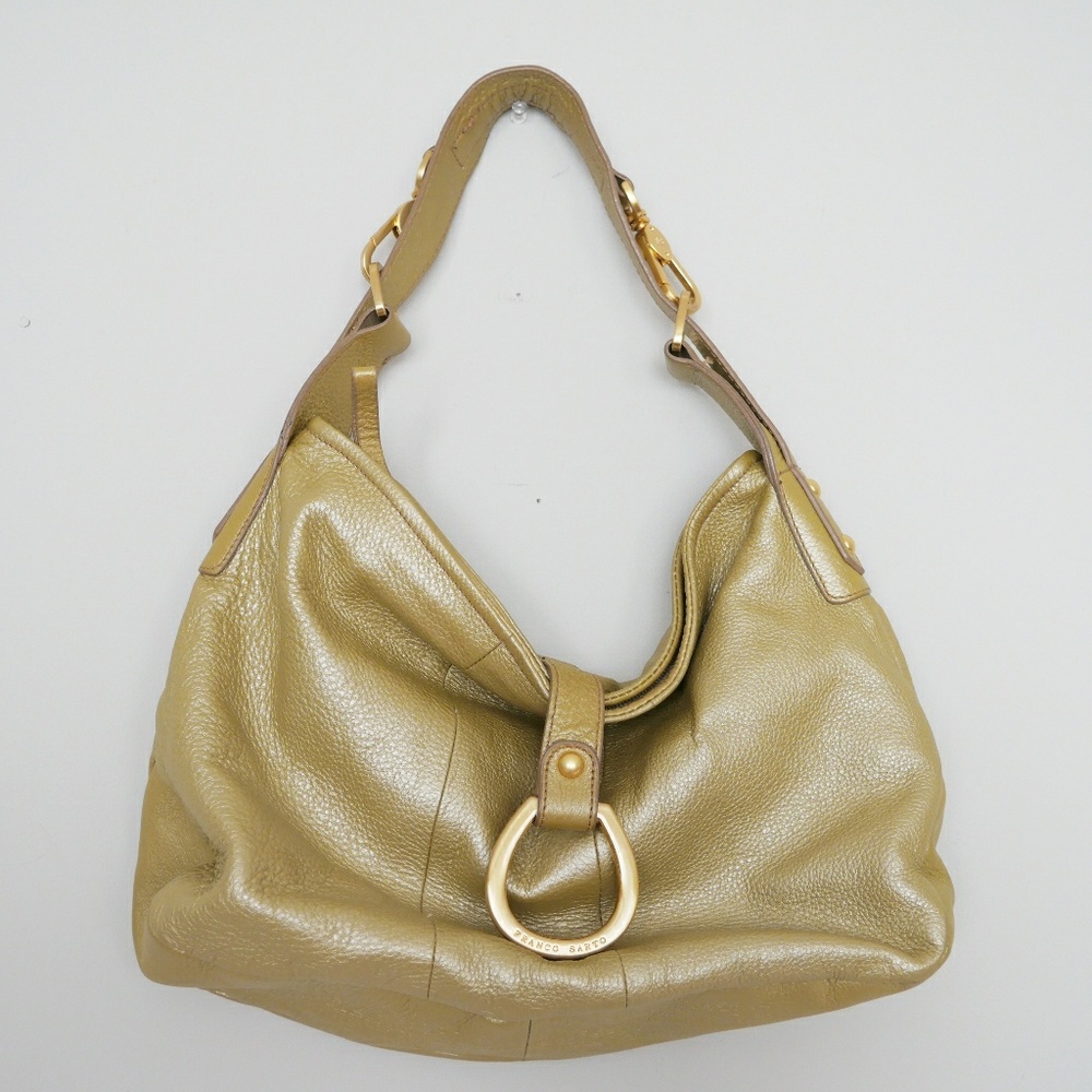 Franco Sarto Gold Hobo Handbag